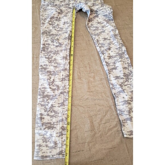 Rag & Bone Womens 25 Gray / White Geometric Printed 5 Pocket Skinny Jeans - Picture 6 of 7